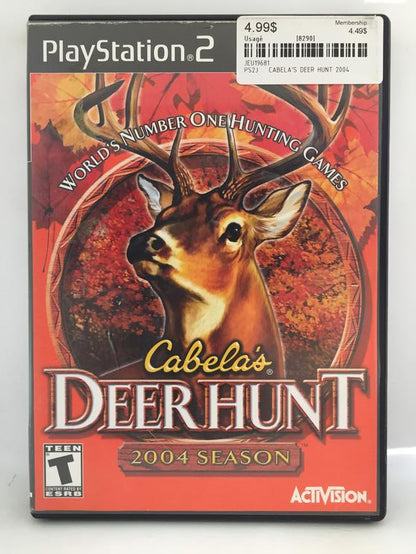 CABELA'S DEER HUNT 2004 (COMPLETE IN BOX)