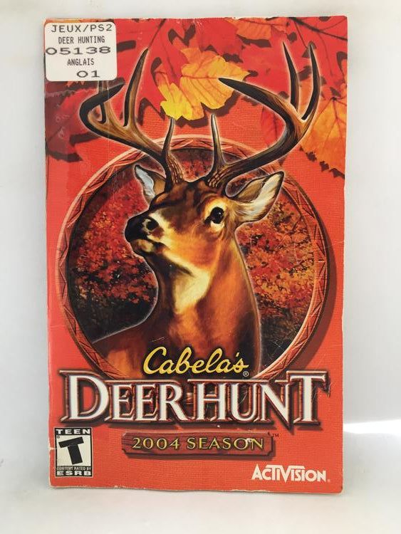 CABELA'S DEER HUNT 2004 (COMPLETE IN BOX)