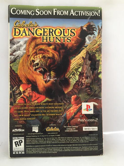 CABELA'S DEER HUNT 2004 (COMPLETE IN BOX)