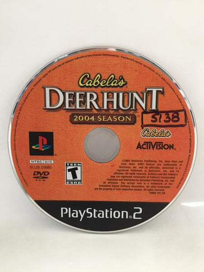 CABELA'S DEER HUNT 2004 (COMPLETE IN BOX)