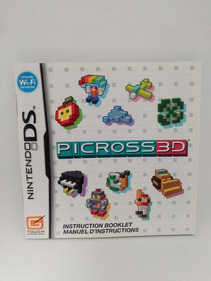 PICROSS 3D (COMPLETE IN BOX)