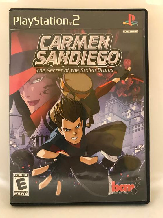 CARMEN SANDIEGO THE SECRET OF THE STOLEN DRUMS (COMPLETE IN BOX)