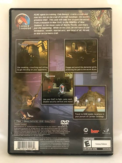CARMEN SANDIEGO THE SECRET OF THE STOLEN DRUMS (COMPLETE IN BOX)