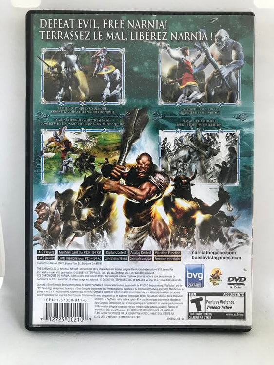 THE CHRONICLES OF NARNIA THE LION WITCH AND THE WARDROBE (COMPLETE IN BOX) (usagé)