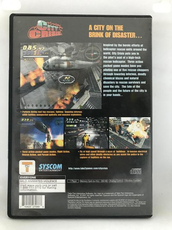 CITY CRISIS (WITH BOX)