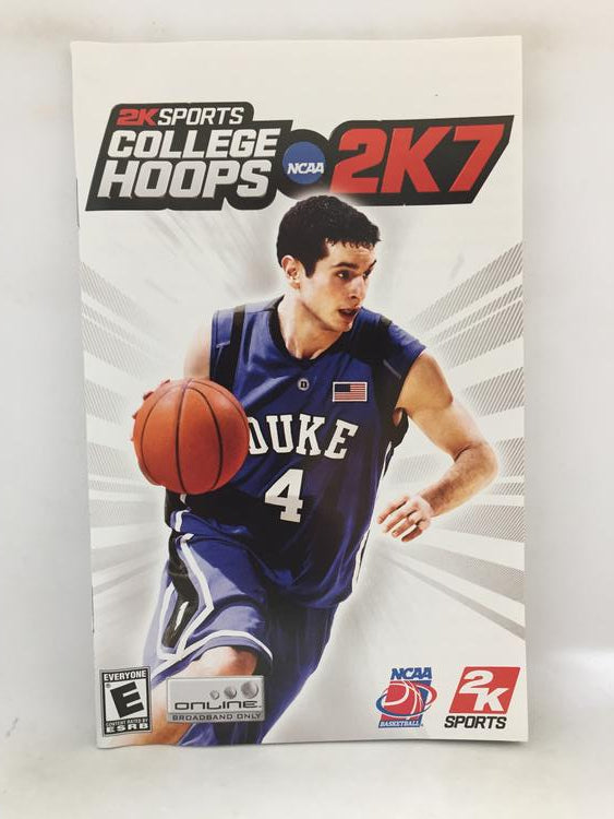 COLLEGE HOOPS 2K7 (COMPLETE IN BOX) (used)