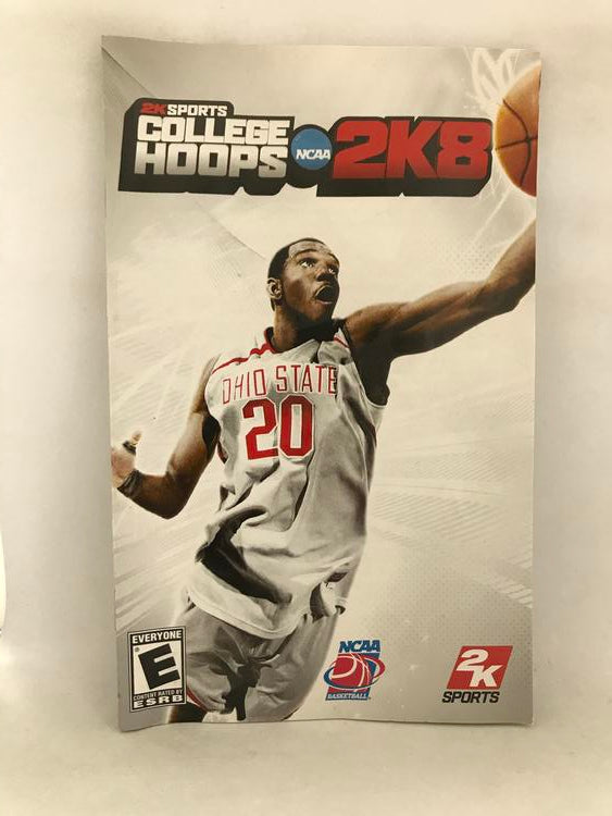 COLLEGE HOOPS 2K8 (COMPLETE IN BOX)