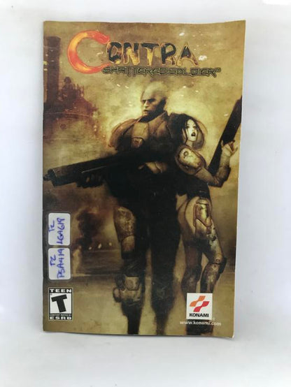 CONTRA SHATTERED SOLDIER (COMPLETE IN BOX) (usagé)