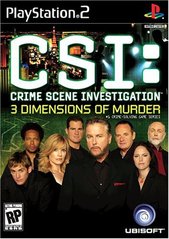 CSI 3 DIMENSIONS OF MURDER (COMPLETE IN BOX)