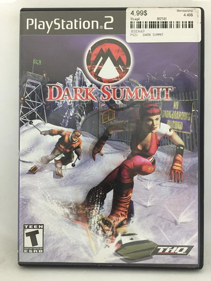 DARK SUMMIT (COMPLETE IN BOX) (used)