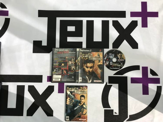 DEAD TO RIGHTS (COMPLETE IN BOX)