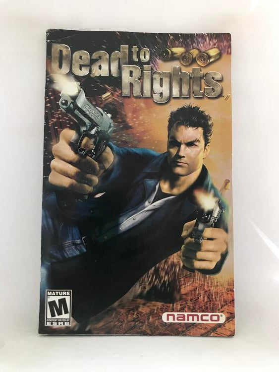 DEAD TO RIGHTS (COMPLETE IN BOX)