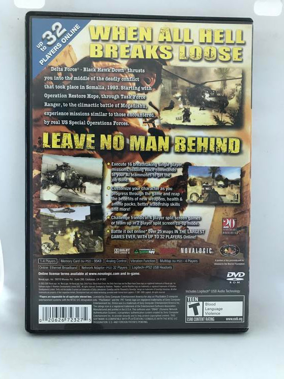 DELTA FORCE BLACK HAWK DOWN (WITH BOX) (used)