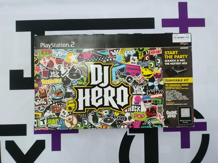 DJ HERO BUNDLE (COMPLETE IN BOX) (used)