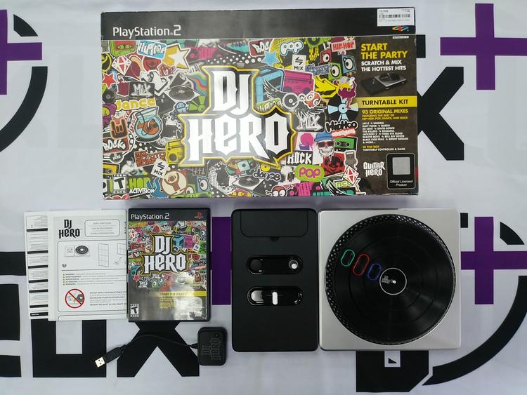 DJ HERO BUNDLE (COMPLETE IN BOX) (used)