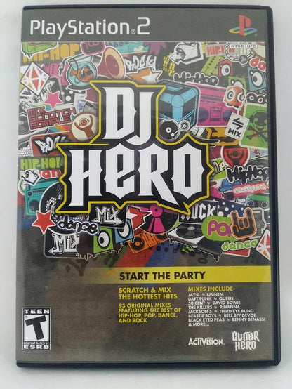 DJ HERO BUNDLE (COMPLETE IN BOX) (used)