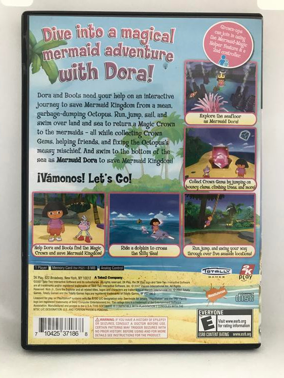 DORA THE EXPLORER DORA SAVES THE MERMAIDS (WITH BOX) (used)
