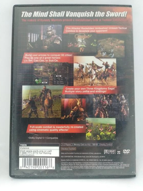 DYNASTY TACTICS (WITH BOX) (used)