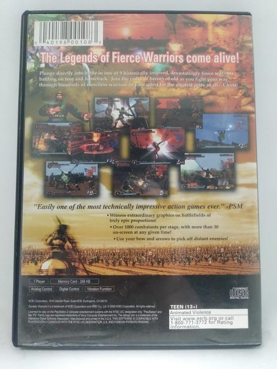 DYNASTY WARRIORS 2 (WITH BOX)