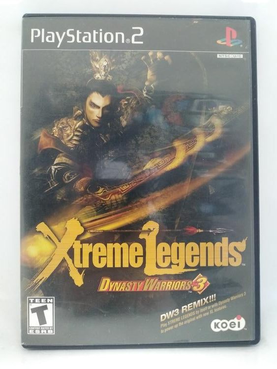 DYNASTY WARRIORS 3 XTREME LEGENDS (COMPLETE IN BOX) (used)