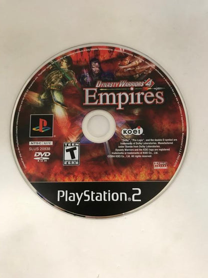 DYNASTY WARRIORS 4 EMPIRES (COMPLETE IN BOX) (used)