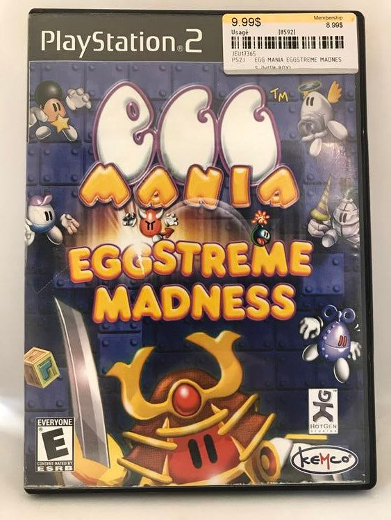 EGG MANIA EGGSTREME MADNESS (WITH BOX) (used)