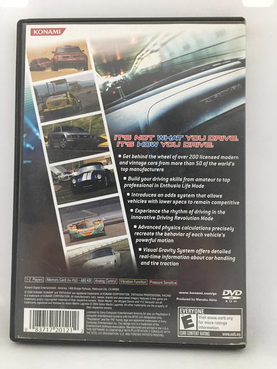 ENTHUSIA PROFESSIONAL RACING (WITH BOX)