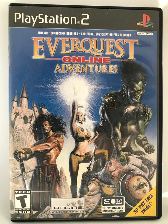 EVERQUEST ONLINE ADVENTURES (COMPLETE IN BOX)