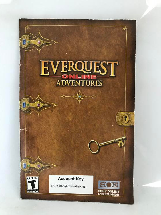 EVERQUEST ONLINE ADVENTURES (COMPLETE IN BOX)