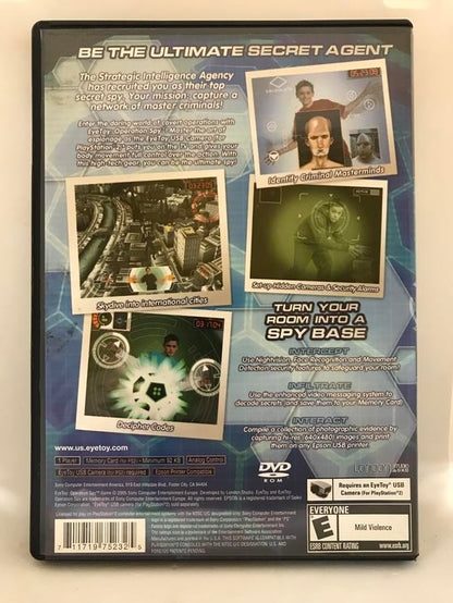 EYE TOY OPERATION SPY (COMPLETE IN BOX)