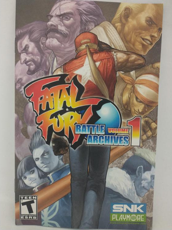 FATAL FURY BATTLE ARCHIVES VOLUME 1 (COMPLETE IN BOX)