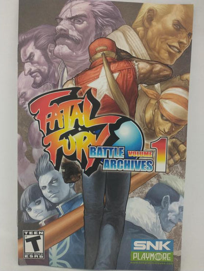 FATAL FURY BATTLE ARCHIVES VOLUME 1 (COMPLETE IN BOX) (used)