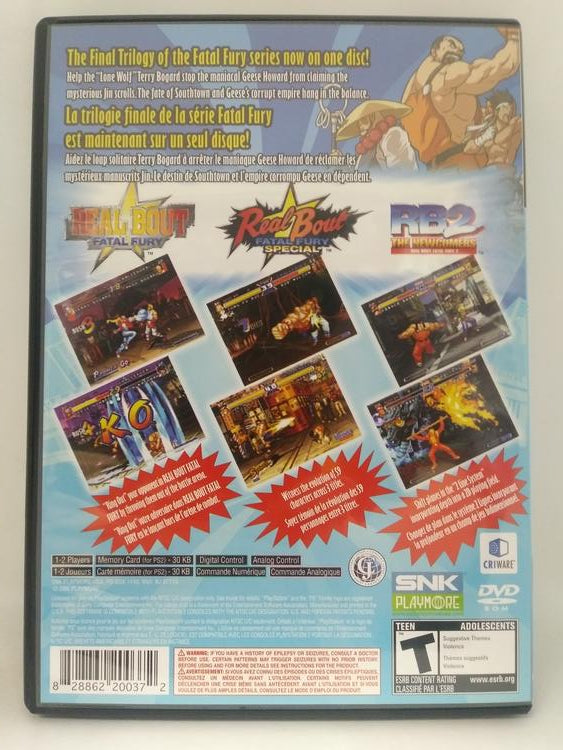 FATAL FURY BATTLE ARCHIVES VOLUME 2 (COMPLETE IN BOX)