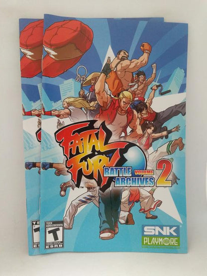 FATAL FURY BATTLE ARCHIVES VOLUME 2 (COMPLETE IN BOX) (used)