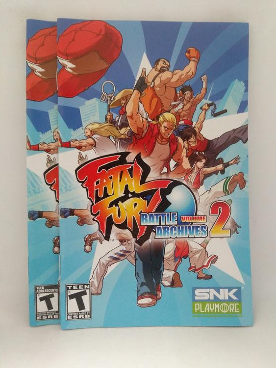 FATAL FURY BATTLE ARCHIVES VOLUME 2 (COMPLETE IN BOX) (used)