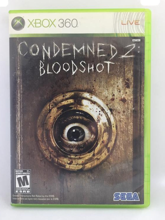 CONDEMNED 2 BLOODSHOT (COMPLETE IN BOX) (usagé)