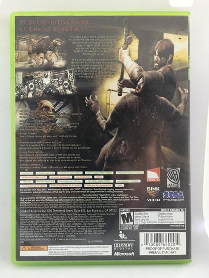 CONDEMNED 2 BLOODSHOT (COMPLETE IN BOX) (usagé)