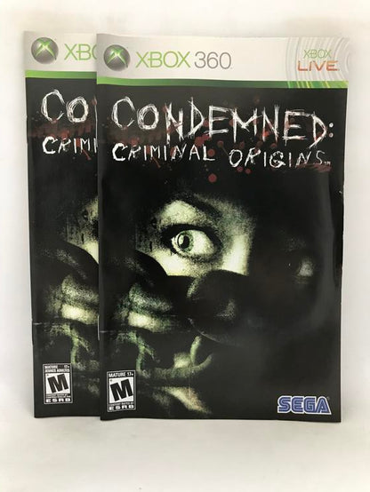 CONDEMNED CRIMINAL ORIGINS (COMPLETE IN BOX)
