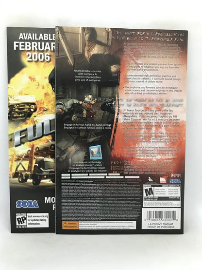 CONDEMNED CRIMINAL ORIGINS (COMPLETE IN BOX)