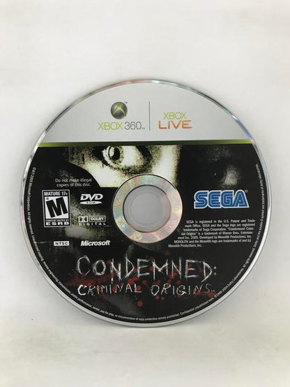 CONDEMNED CRIMINAL ORIGINS (COMPLETE IN BOX)
