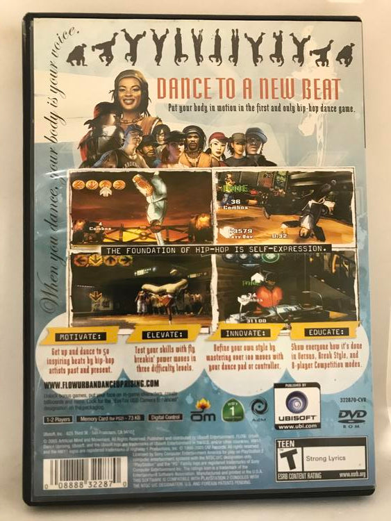 FLOW URBAN DANCE UPRISING (COMPLETE IN BOX)