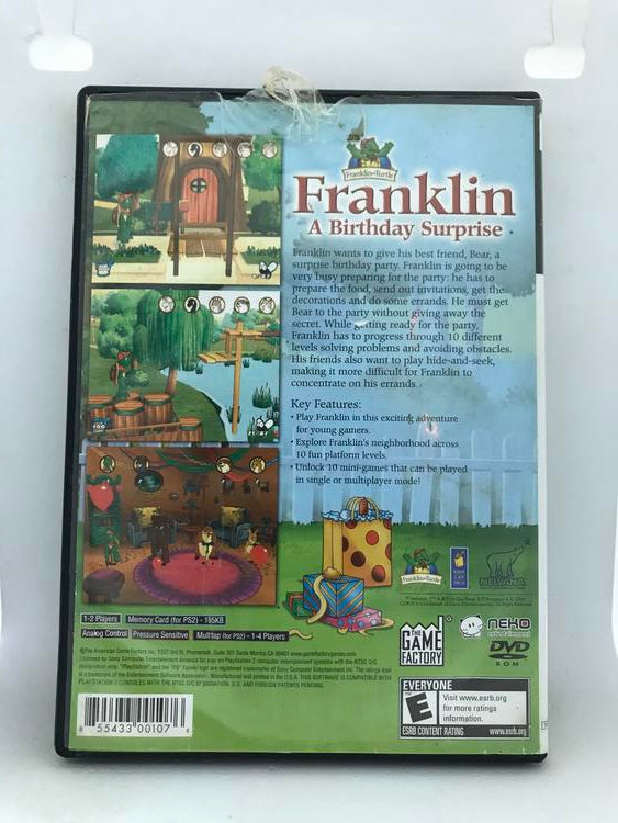 FRANKLIN THE TURTLE A BIRTHDAY SURPRISE (WITH BOX) (used)