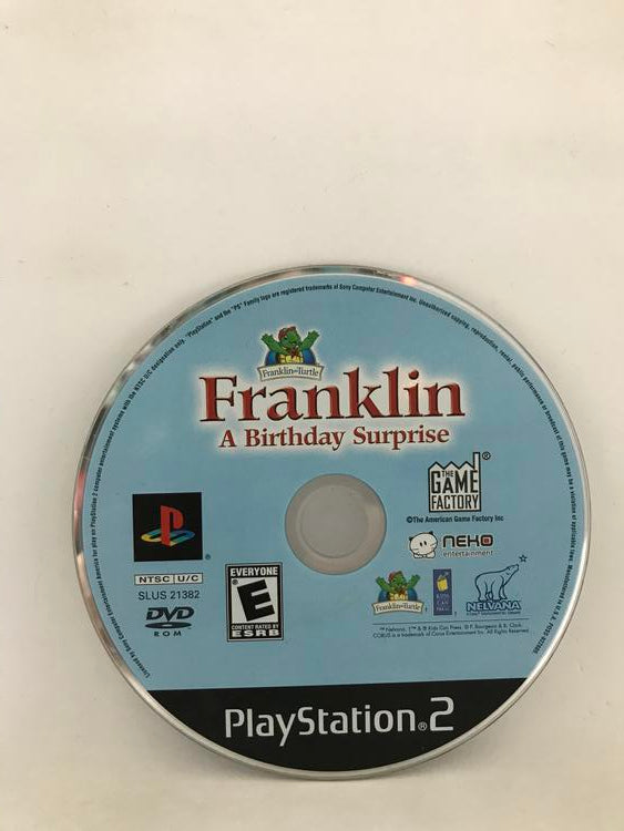 FRANKLIN THE TURTLE A BIRTHDAY SURPRISE (WITH BOX) (used)