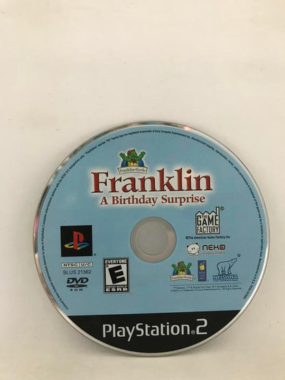 FRANKLIN THE TURTLE A BIRTHDAY SURPRISE (WITH BOX) (used)