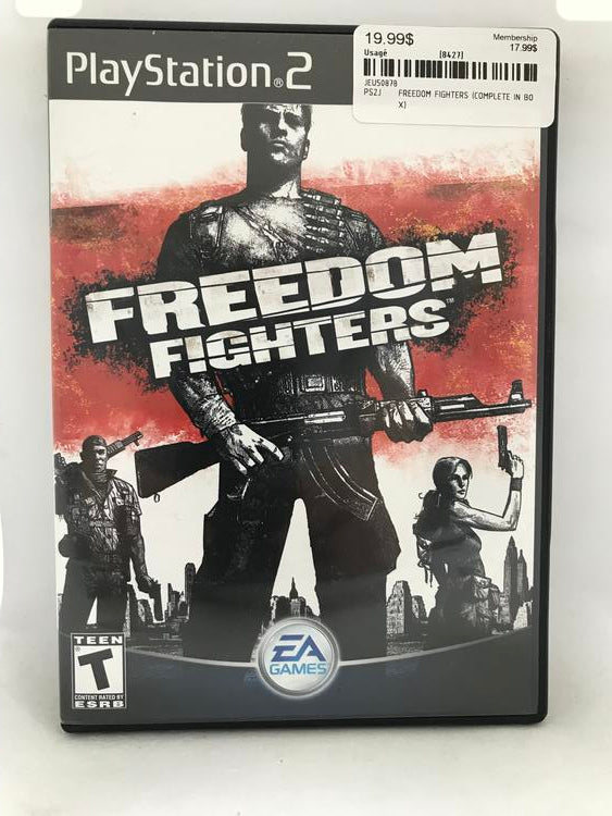 FREEDOM FIGHTERS (COMPLETE IN BOX) (used)