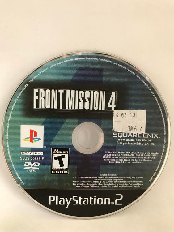 FRONT MISSION 4 (COMPLETE IN BOX)