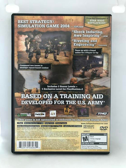 FULL SPECTRUM WARRIOR (COMPLETE IN BOX) (usagé)