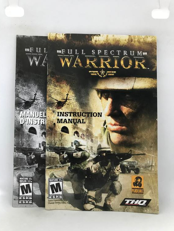 FULL SPECTRUM WARRIOR (COMPLETE IN BOX)