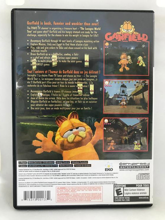 GARFIELD LASAGNA WORLD TOUR (COMPLETE IN BOX) (usagé)