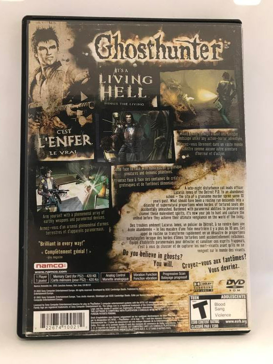 GHOSTHUNTER (COMPLETE IN BOX)